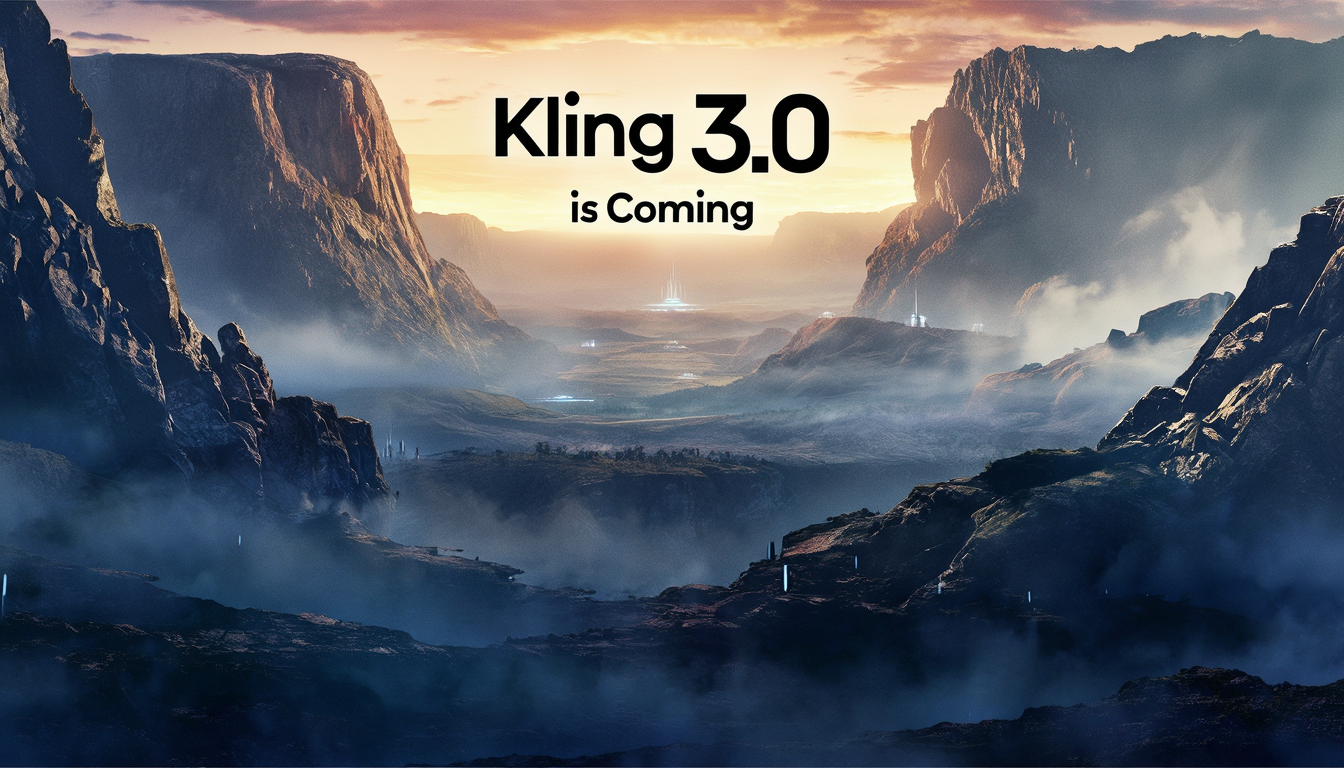 Kling 3.0 is Coming!